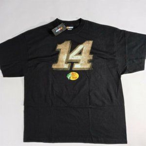 NASCAR Men's T-Shirt - Size 2XL - Bass Pro #14 Stewart - Black